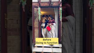 Before amp After Going To Function 🤣 uk mallu couple comedy funny shorts relatable enjoy fun [upl. by Aner329]