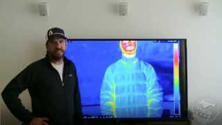 Lightweight Down Jacket Thermal Imaging Tests [upl. by Olga]