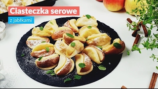 Ciasteczka serowe z jabłkami [upl. by Fanchette]