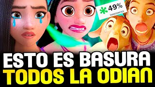 🤣 WISH es DESTRUIDO 🔥 Disney HUMILLADO 🟡 Las CRÍTICAS son HORRIBLES NO harán realidad su DESEO [upl. by Anelram]