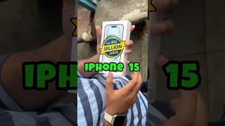 iPhone 15 Flipkart Open Box Delivery BBD Sale shorts [upl. by Amehr]