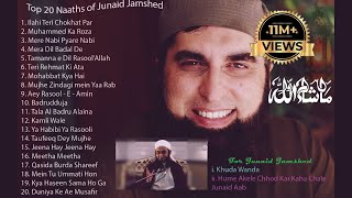 Top 20 Naats of Junaid Jamshed  2 [upl. by Dnamra]