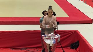 Kaylia Nemourgold medalist 🥇 great UB exercise 🤸 RomGym24 [upl. by Sierra]