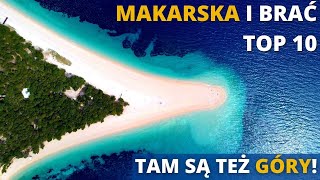 Makarska i wyspa Brać co zobaczyć atrakcje Biokovo Dalmacja Chorwacja samochodem [upl. by Adniralc]