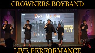 Crowners  live performance  Dari mogi  Muscle Factory Classic  CrownersBoyBandBhutanOffical [upl. by Ecnedurp]