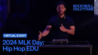 Hip Hop EDU  2024 MLK Day Virtual Celebration [upl. by Mcneil]