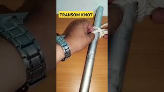 HOW TO TIE TRANSOM KNOT [upl. by Elysia]