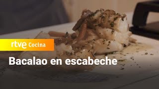 Como Hacer Guineos en escabeche con bacalao al estilo puertorico [upl. by Eiryt]