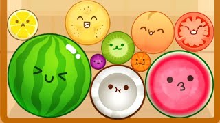 Watermelon Game  Merge Fruits Suika Game 2048 [upl. by Genesa727]