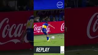 El gol de Aaron Anselmino en Boca Juniors contra Sportivo Trinidense [upl. by Rehpotsirc]