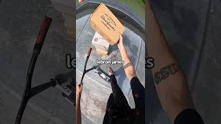 Shoebox Jump Challenge👟🛴Roman Dellapena shorts shortvideo challenge gopro scooter howto [upl. by Ruhl]