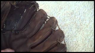 Wilson A2000 XL Glove Relace Baseball Glove Repair [upl. by Bik]