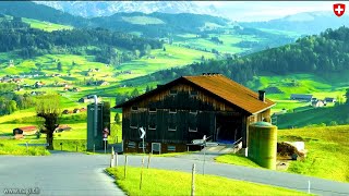 Appenzellerland Switzerland 4K 🇨🇭  Heavenly Swiss Landscape with Scattered Hamlets  swiss [upl. by Haldan]