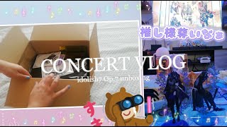 VLOG Idolish7 Live Op7 amp Merch unboxing Bekyuus Blog 【アイナナ】 [upl. by Vories]