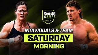 Saturday Morning — 2024 CrossFit Games [upl. by Airdnekal]