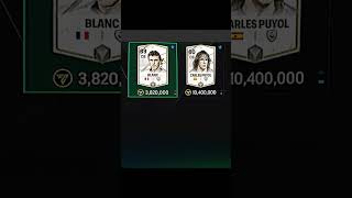 Carles Puyol🇪🇸 vs Icons fifamobile soccer football vs fifa eafc24 shorts [upl. by Adnohser]