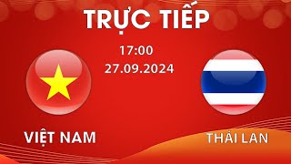 🔴U18 VIỆT NAM  U18 THÁI LAN  U18 ĐÔNG NAM Á  SVĐ THỐNG NHẤT TIỄN BAY NGƯỜI THÁI [upl. by Ycak350]