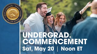 Undergraduate Commencement 2023 [upl. by Poliard400]