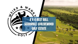 4v4 best ball scramble At olivewood golf estate [upl. by Arded835]