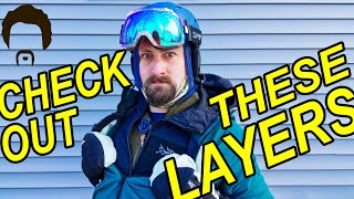 My Ski Clothing  How to dress for skiing and snowboarding [upl. by Ettelloc]