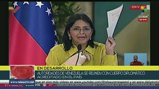 Venezuela se compromete a defender su soberanía ante los facistas [upl. by Muncey]