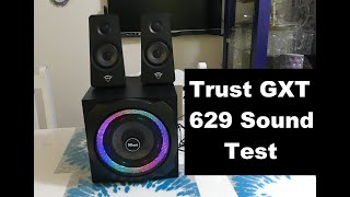 Trust GXT 629 Tytan RGB Sound 🔊Test [upl. by Cher454]