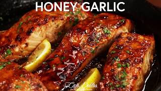 Browned Butter Honey Garlic Salmon [upl. by Zoila]