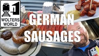 The Best Wurst in Germany  German Sausages Explained [upl. by Valdes]