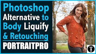 Faster than Liquify in Photoshop  PortraitPro Body 3 Review and Tutorial [upl. by Nnylhtak]