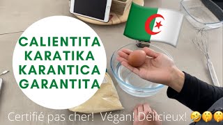 La vrai recette du Calientita Karatica Idée recette Végane 😛😛 [upl. by Aitnuahs]