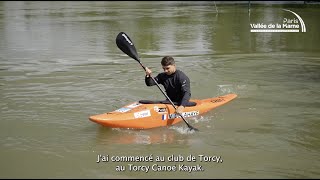 Découvrez le kayak cross une nouvelle discipline des Jeux Olympiques avec Vincent [upl. by Middlesworth73]