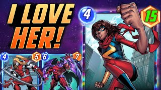 Ms Marvel might be INSANE in this Omega Onslaught deck [upl. by Burl]