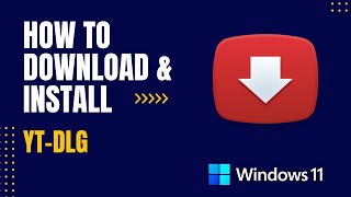 How to Download and Install ytdlg For Windows [upl. by Drabeck662]