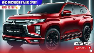 Ready to Fight🔥 New 2025 MITSUBISHI PAJERO SPORT Revealed New SUV Models New Cars 2025 Car SUV [upl. by Cagle255]