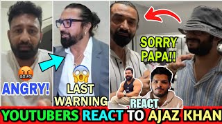 CARRYMINATI ROAST AIZAZ KHAN  CARRYMINATI AJAZ KHAN  RAJAT DALAL VS AJAZ KHAN  EIJAZ KHAN FIGHT [upl. by Roath]