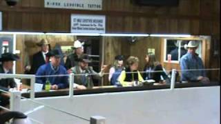 8 Jaxon Allen 2011 Greater Midwest Livestock Auction Competition [upl. by Eelrak]