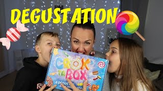 UNBOXING EN FAMILLE Crok Ta Box Novembre 2018 [upl. by Notirb]