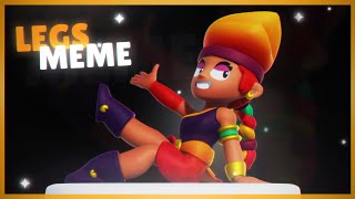 SFM BS Legs meme  Brawl Star animation Amber [upl. by Koh692]