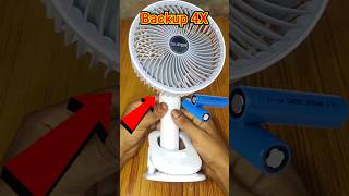 How To Increase 4X Backup fans shorts battery trending viralvideo creativejahangir [upl. by Ahtibat174]