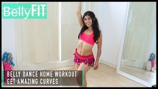 Belly Dance Full body Workout  34 Shimmy [upl. by Malkah]