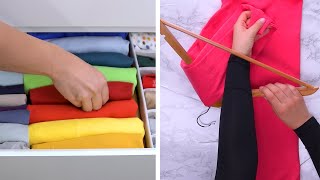 Fold Like a Pro With These Easy Clothes Folding Hacks [upl. by Amaso]