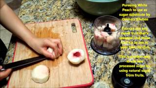 Pureeing Sweet Fruit to use in cooking instead of white sugar by Ommas Kitchen [upl. by Frankhouse]