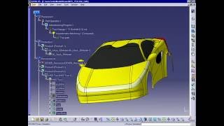 catia advanced isoparametric machining 13 [upl. by Seek]