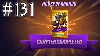 Teenage Mutant Ninja Turtles Legends UNLOCKING GOLD PACK HOUSE OF KRAANG Gameplay 131 FREE APP 2016 [upl. by Cassandry]