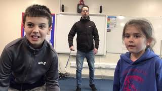 Tavernspite Primary school challenge to Cardiff Met Primary Education Students [upl. by Bomke]