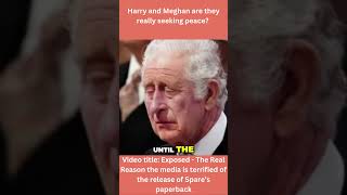 Harry and Meghan I Are they really seeking peace as the tabloids say [upl. by Oguh565]