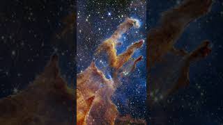 Pillars of Creation🎶Clemens Ruh  Drifting Apart🎼  GIF Wonder Music shorts nasa universe [upl. by Joacima]