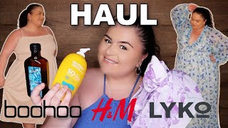 STOR KLÄDHAUL  PLUS SIZE TRYON HampM BOOHOO amp LYKO [upl. by Sternick567]