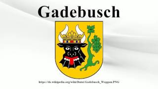 Gadebusch [upl. by Sillert]