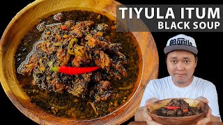 Tiyula Itum BLACK SOUP Tausug Dish  Pimp Ur Food Ep167 [upl. by Aidole]